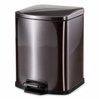 Stainless Steel Pedal Trash Can, 5L-12L | GLOBALIS