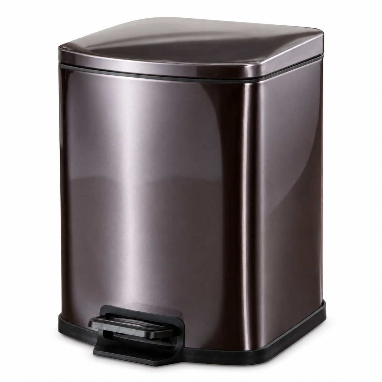 Stainless Steel Pedal Trash Can, 5L-12L | GLOBALIS