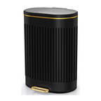 6L-12L Oval Stainless Steel Pedal Trash Can | GLOBALIS