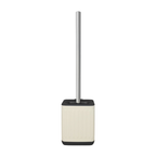 Embossed Toilet Brush and Holder with Stainless Steel Handle