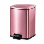 Stainless Steel Pedal Trash Can, 5L-12L | GLOBALIS