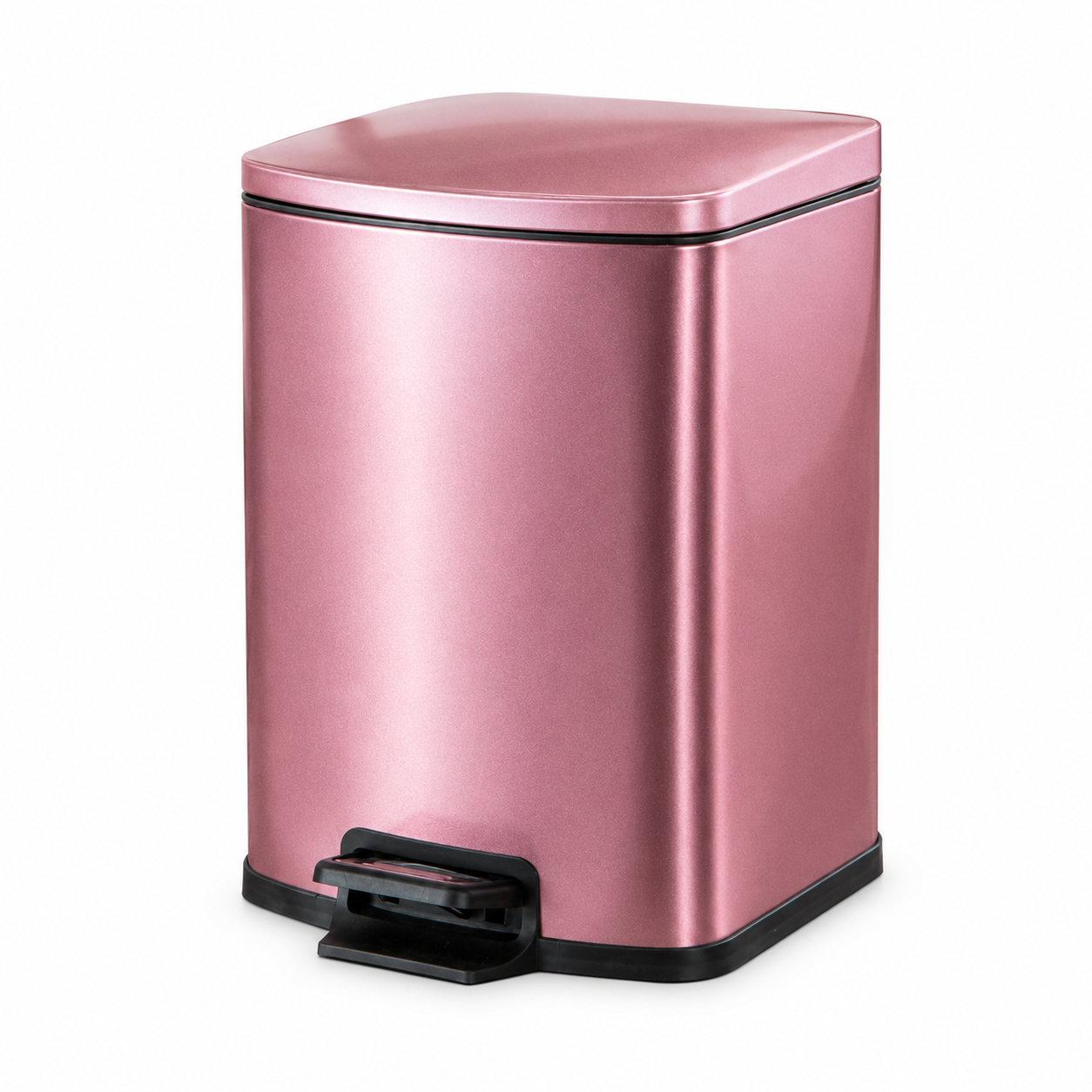 Stainless Steel Pedal Trash Can, 5L-12L | GLOBALIS