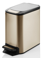 KSSKSS 6L Compact Foot Pedal Trash Can for Home | GLOBALIS