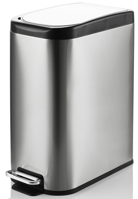 KSSKSS 10L-15L Stainless Steel Pedal Trash Can | GLOBALIS