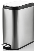 KSSKSS 10L-15L Stainless Steel Pedal Trash Can | GLOBALIS