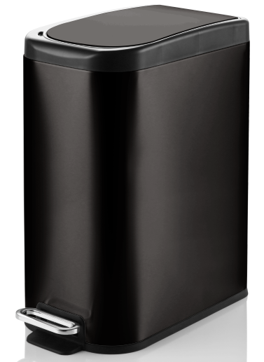 KSSKSS 10L-15L Stainless Steel Pedal Trash Can | GLOBALIS