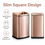 KSSKSS Open-Top Wastebasket, 7L-12L | GLOBALIS